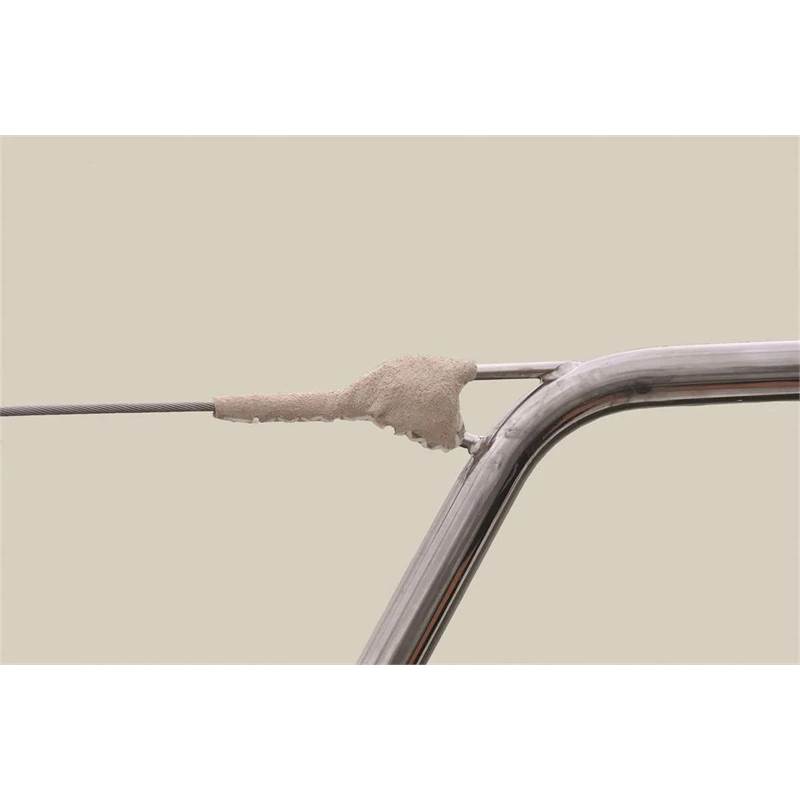 Waterline Design Turnbuckle Leather Chafe Protection Plain Guard Wire-1